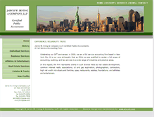 Tablet Screenshot of jirvingcpa.com